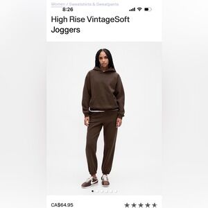 GAP Chocolate Brown Sweatsuit